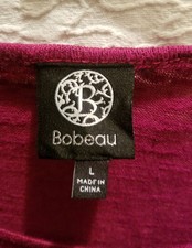 Bobeau Wine Color Blouse picture