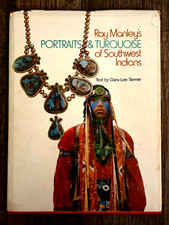 PORTRAITS & TURQUOISE OF SWEST INDIANS-LARGE-1ST ED.-NEARNEW-HARDBACK-W/DTJACKET picture
