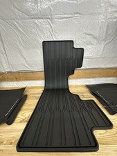 23-26 Super Duty OEM Ford Floor Mat Set 3pc Extended/Crew w/CARPET with STORAGE picture