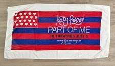 Vintage 2012 Katy Perry Part of Me Beach Towel 29.5”x 52” Film Promo picture