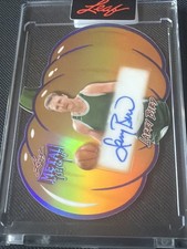 2025 LEAF METAL HALLOWEEN LARRY BIRD Prismatic Purple Pumpkin 1/13 🎃 picture