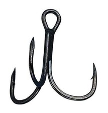 Owner ST-41 Stinger Treble Hook 2/0 Black Chrome 2X Strong 6 Pack picture