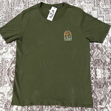 NWT Billabong Graphic T Shirt Surf Skate Olive Night Men’s Size Large. A0 picture