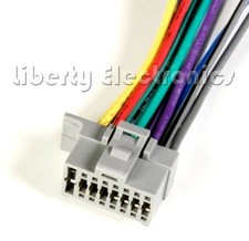 New 16 Pin AUTO STEREO WIRE HARNESS PLUG for PANASONIC CQ-CM130U Player picture
