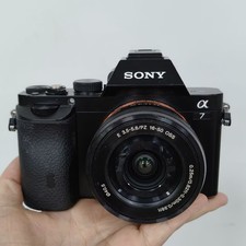 Sony Alpha A7 a7m1 24.3MP Full Frame Mirrorless Digital Camera w/16-50mm Lens picture