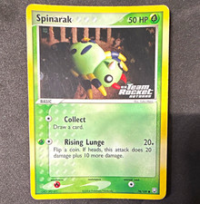 Pokemon TCG  EX Team Rocket Returns Spinarak 78/109 Reverse Holo English 2004 picture