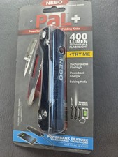 NEBO PaL+ 3-in-1 Powerbank, Flashlight, and Folding Knife picture