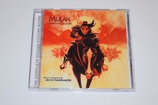 Mulan Complete Score Jerry Goldsmith 1998 Soundtrack CD PROMO 36 tracks 78 mins. picture