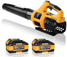 Soplador de Hojas Inalámbrico 21V 550 CFM con 2 Baterías y Cargador, Nuevo picture