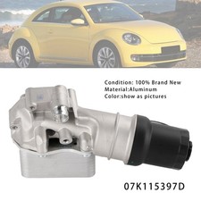Upgrade Oil Cooler Filter Housing 07K115397D For VW Jetta 2.5L 2005-2014 14 picture