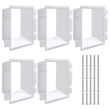 5 PCS BE2 Electrical Outlet Box Extenders with 20PCS Screws, (2-Gang) Electri... picture