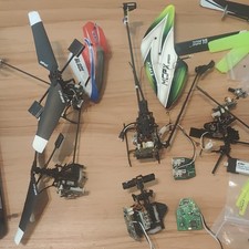 E-Flite Blade SR Micro Helicopter Parts Lot w/ Celectra Li-Po Chargers picture