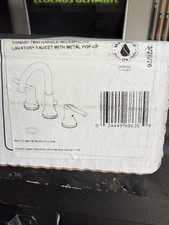 Delta Widespread Bathroom Faucet Champagne Bronze, Two Handle picture