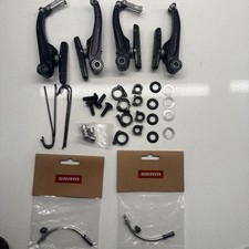 Vintage Avid Black Ops V-Brake Set F/R Titanium Hardware 90s Mtn Bike picture