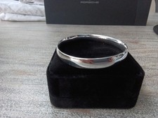 Extra Large Silver 925 Bangle 48g Large Hands picture