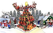 Christmas  Pop Up Card,  3D Pop up Christmas Cards picture