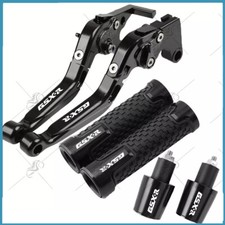CNC For SUZUKI GSXR 600 750 1000 motorcycle Brake Clutch Levers Handle Grips Cap picture