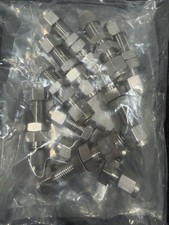 Swagelok SS -400-61 Tube Fitting, Bulkhead Union, 1/4 in. Tube OD ( Lot Of 10) picture