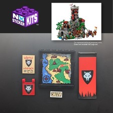 NO-STICKER KIT for BrickLink Outlaw Forest Den (#910057) picture