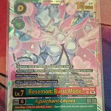 Bandai Digimon Card Game Rosemon: Burst Mode BT26-050 UR Ultimate Rare picture