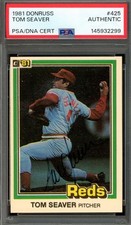 Tom Seaver PSA DNA Signed 1981 Donruss Autograph picture