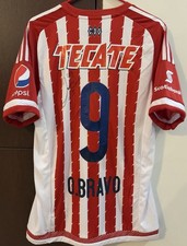 Chivas de Guadalajara Adidas Omar Bravo Authentic Jersey Signed Match Worn 100% picture