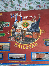 Vintage 2007 Bachmann Walt Disney railroad set  Box is damaged but nothing else picture