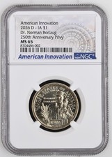 2026 D Norman Borlaug Iowa Innovation Dollar Graded NGC MS-65 w/ 250 Privy picture