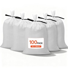 VEVOR Empty Sandbags 100 Packs 16x26 in Heavy Duty Sand Bags 50lb Capacity picture