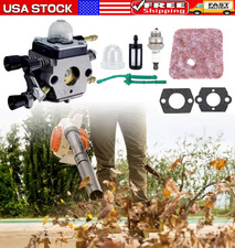🔥 Carburetor For Stihl FS45 FS55 FS55R FS55RC HL45 KM55R FS38 w/Fuel Line Kit picture