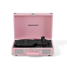 Crosley Cruiser Premier Bluetooth Record Player Blush Pink FREESHIP picture