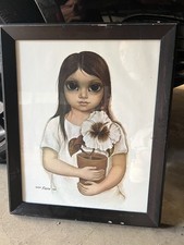Hibiscus Miss By Margaret Keane - Print picture