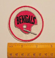 Vintage original 1970s NFL Cincinnati Bengals Patch 2.5