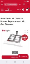 Accutemp Steamer Burner  _ at1z-5475 picture