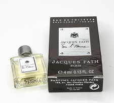 Vintage Jacques Fath Pour L’Homme .13 Oz 4ml Mini EDT Splash NIB picture