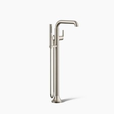 Kohler Tone Floor Mounted Tub Filler Vibrant Brushed Nickel   K-T27424-4-BN picture