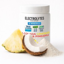 Electrolyte Complex Hydration Powder | 12 Minerals + 6 Vitamins | Pina Colada picture