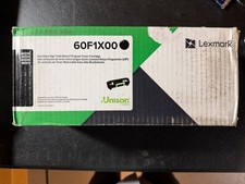 Genuine Lexmark 60F1X00 Extra High Yield Black Toner Cartridge New Sealed In Box picture
