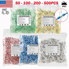 50-1000Pcs Solder Stick Heat Shrink Solder Seal Sleeve Butt Wire Connectors Kit picture