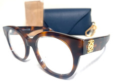 NEW LOEWE ANAGRAM LW 50068I 052 SHINY HAVANA  AUTHENTIC EYEGLASSES FRAME 51-19 picture