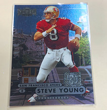 SkyBox 1998 Metal Universe Steve Young Hologram #8 San Francisco 49ers NFL picture