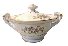 Noritake Mystery 175 Sugar Bowl OCCUPIED JAPAN 24K GOLD TRIM picture