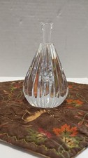 Vintage Waterford Crystal Pear Paperweight Ribbed Art Glass 4.5” Signed picture