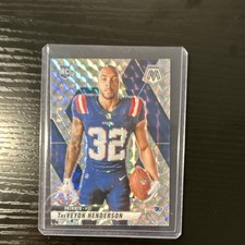 2025 Panini Mosaic - Rookie Variations TreVeyon Henderson #278 Silver Prizm (RC) picture