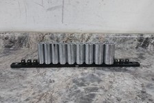 SK Professional Tools 4812 9 Pc 1/2 In Drive Size 12-Point SAE Deep Socket Set picture