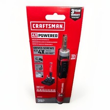 Craftsman 4V Cordless Screwdriver LED 25-Piece Set New picture