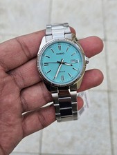 “Casio MTP-1302PD TIFF Blue Dial – Classic Men’s Stainless Steel LIMITED STOCK picture