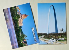 Missouri Postcards. /State Capital Jefferson City,  St. Louis. Lot Of 2. picture