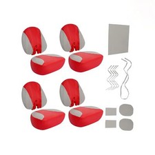 For Sea-Doo Speedster 150 2007 2008 2009 2010 2011 Full Set Red Gray Seat Covers picture