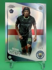 2025-26 Topps Chrome UCC - Reigan Heskey  (RC) 1 of 1  Club and Country🏴󠁧󠁢󠁥 picture
